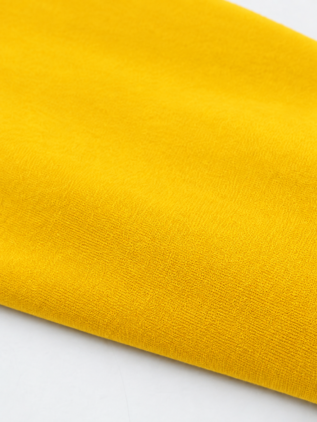 Golden Yellow Textile Close-Up
